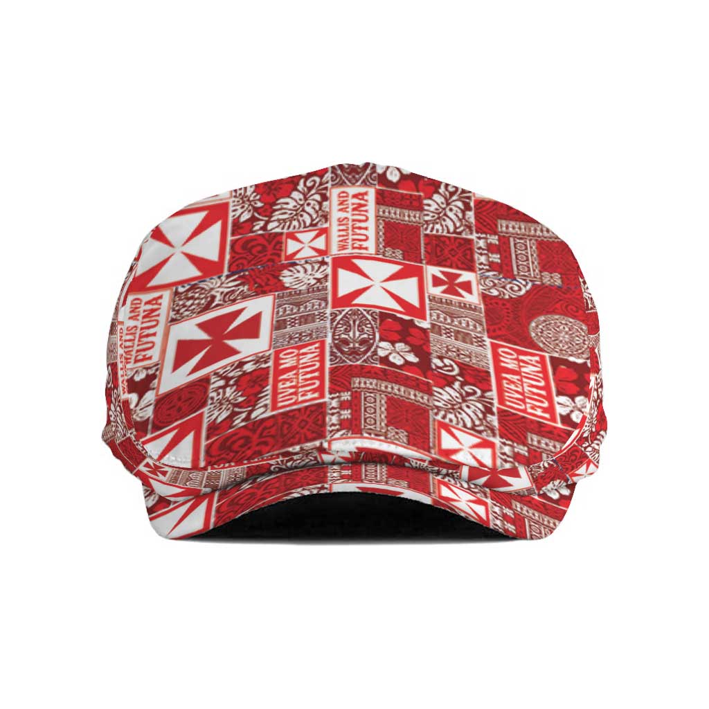 Wallis Et Futuna Kilisimasi Fiefia Jeff Hat Pacific Patchwork Xmas Vibes - Polynesian Pride