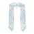 White Sunday Lotu Tamaiti Graduation Stole Polynesian Wave Pastel Cyan - Polynesian Pride