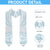White Sunday Lotu Tamaiti Graduation Stole Polynesian Wave Pastel Cyan - Polynesian Pride
