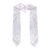 White Sunday Lotu Tamaiti Graduation Stole Polynesian Wave Pastel Mauve - Polynesian Pride
