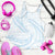 White Sunday Lotu Tamaiti Women Racerback Tank Polynesian Wave Pastel Sky Blue - Polynesian Pride