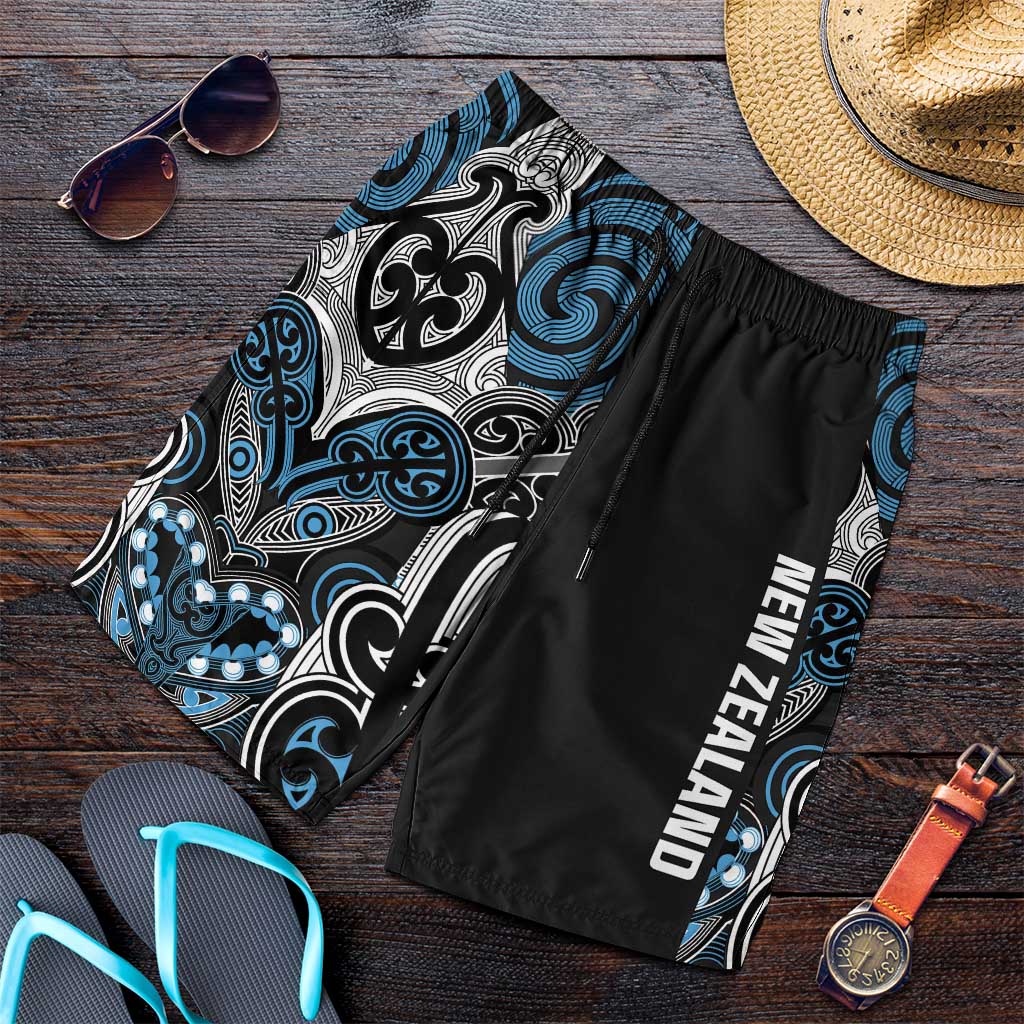 World Cricket New Zealand Shorts for Men Kia kaha nga Potae Pango