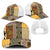 Yellow Aotearoa Kowhaiwhai Pattern Mesh Trucker Cap NZ Maori Quilt Style - Polynesian Pride
