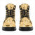 Yellow Palaka Hawaii Cowboy All Season Boots Puakenikeni Lei Paniolo Papale Seamless Vibes - Polynesian Pride