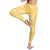 Yellow Palaka Quilt Hawaii Leggings Traditional Hawaii-plaid Pattern - Polynesian Pride