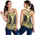 Yellow Taniko Aotearoa Women Racerback Tank Niho Taniwha Mix Poutama LT14