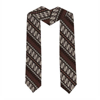 Yogyakarta Parang Batik Motifs Graduation Stole Indonesian Traditional Pattern
