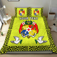 (Custom Personalised) Tonga Bedding Set Be Unique Version 01 Yellow LT13 - Polynesian Pride