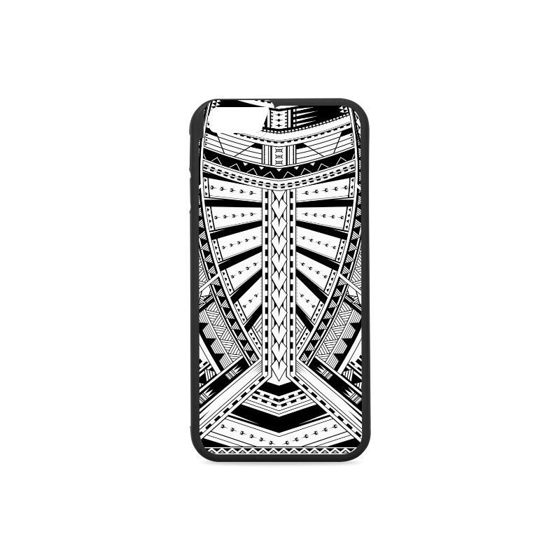 Polynesian 22 Rubber Phone Case One Size iPhone 6/6s Black - White - Polynesian Pride
