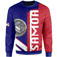 Hawaii Sweatshirt - American Samoa Half Concept - Polynesian Pride