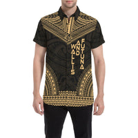 Wallis and Futuna Polynesian Chief Shirt - Gold Version - Polynesian Pride