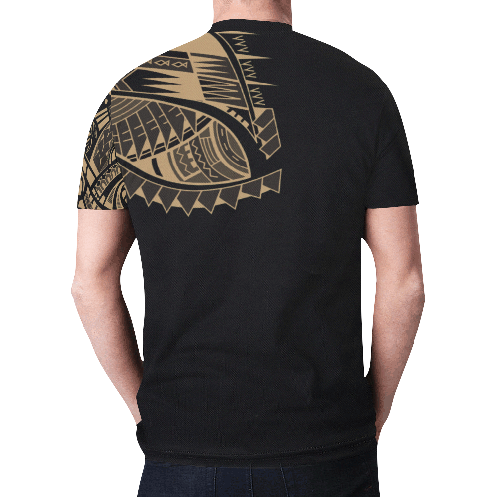 Polynesian T Shirt Polynesian Chest Tattoo Special - Polynesian Pride