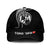 (TOKO OFA) Tonga Polynesian Hat Tonga Waves Black LT13 Classic Cap Universal Fit Black - Polynesian Pride