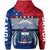 Samoa Zip Hoodie Manu Samoa Rugby Style - Polynesian Pride