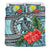 Kanaka Maoli (Hawaiian) Bedding Set - Polynesian Turtle Hibiscus Blue - Polynesian Pride