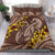 Kanaka Maoli Hawaii Bedding Set, Polynesian Turtle Plumeria 3 Pieces Bedding Set Brown - Polynesian Pride