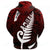 Custom New Zealand Maori Pullover Hoodie, Maori Symbols Red - Polynesian Pride