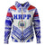 Custom Samoa HRPP Zip Hoodie Polynesian Pattern - Polynesian Pride