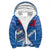 Manu Samoa Rugby Sherpa Hoodie Unisex Blue - Polynesian Pride