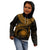 Nauru Polynesian Custom Hoodie Nauru Waves (Golden) - Polynesian Pride