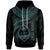 Guam Polynesian Custom Hoodie Guam Waves (Turquoise) Unisex Turquoise - Polynesian Pride