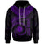 Marshall Islands Polynesian Custom Hoodie Marshall Islands Waves (Purple) Unisex Purple - Polynesian Pride