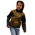 Federated States of Micronesia Polynesian Custom Hoodie FSM Waves (Golden) - Polynesian Pride