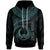 Pohnpei Polynesian Custom Hoodie Pohnpei Waves (Turquoise) Unisex Turquoise - Polynesian Pride