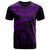 Niue Polynesian Custom T Shirt Niue Waves (Purple) Unisex Purple - Polynesian Pride