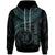 Niue Polynesian Custom Hoodie Niue Waves (Turquoise) Unisex Turquoise - Polynesian Pride