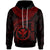 Polynesian Hawaii Kanaka Maoli Custom Hoodie Hawaiian Waves (Red) Unisex Red - Polynesian Pride