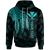 Polynesian Hawaii Kanaka Maoli Custom Hoodie Polynesian Wings (Turquoise) Unisex Turquoise - Polynesian Pride