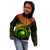 Marshall Islands Polynesian Custom Hoodie Marshall Islands Waves (Reggae) - Polynesian Pride