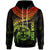 Fiji Polynesian Custom Hoodie Fiji Waves (Reggae) Unisex Reggae - Polynesian Pride