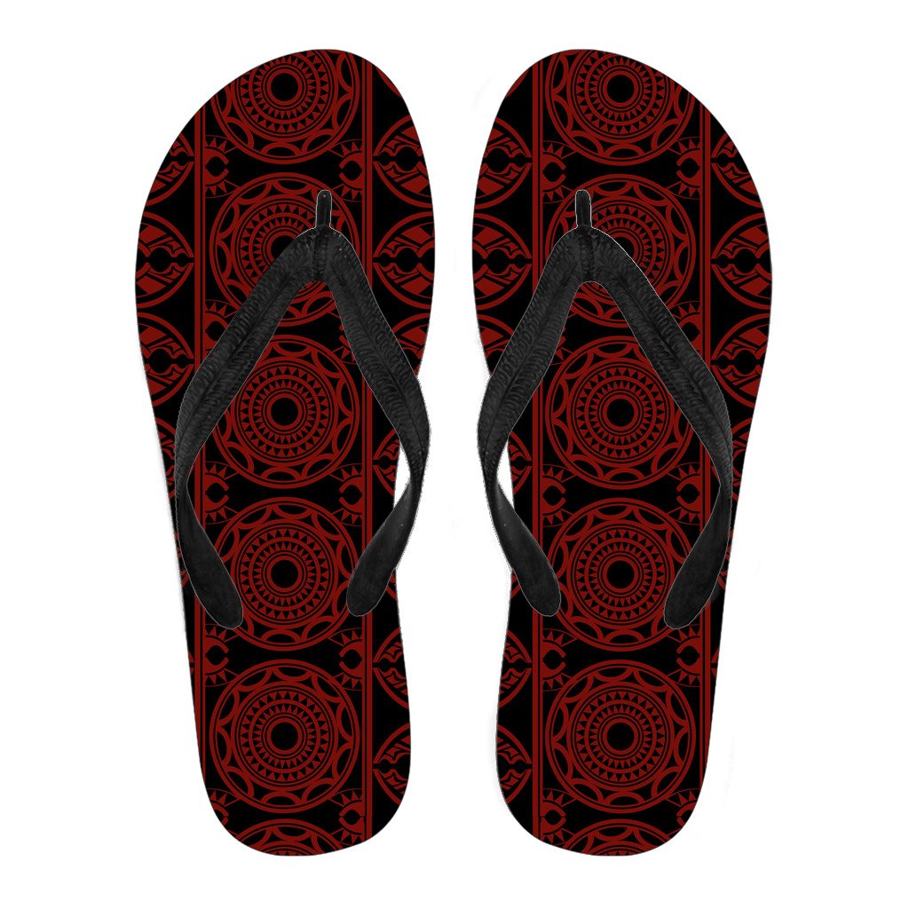 Polynesian 32 Flip Flops Men Black - Polynesian Pride