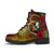 Yap Micronesia Leather Boots - Hibiscus Vintage - Polynesian Pride