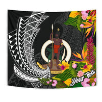 Vanuatu Tapestrys - Custom Personalised Seal Spiral Polynesian Patterns - Polynesian Pride
