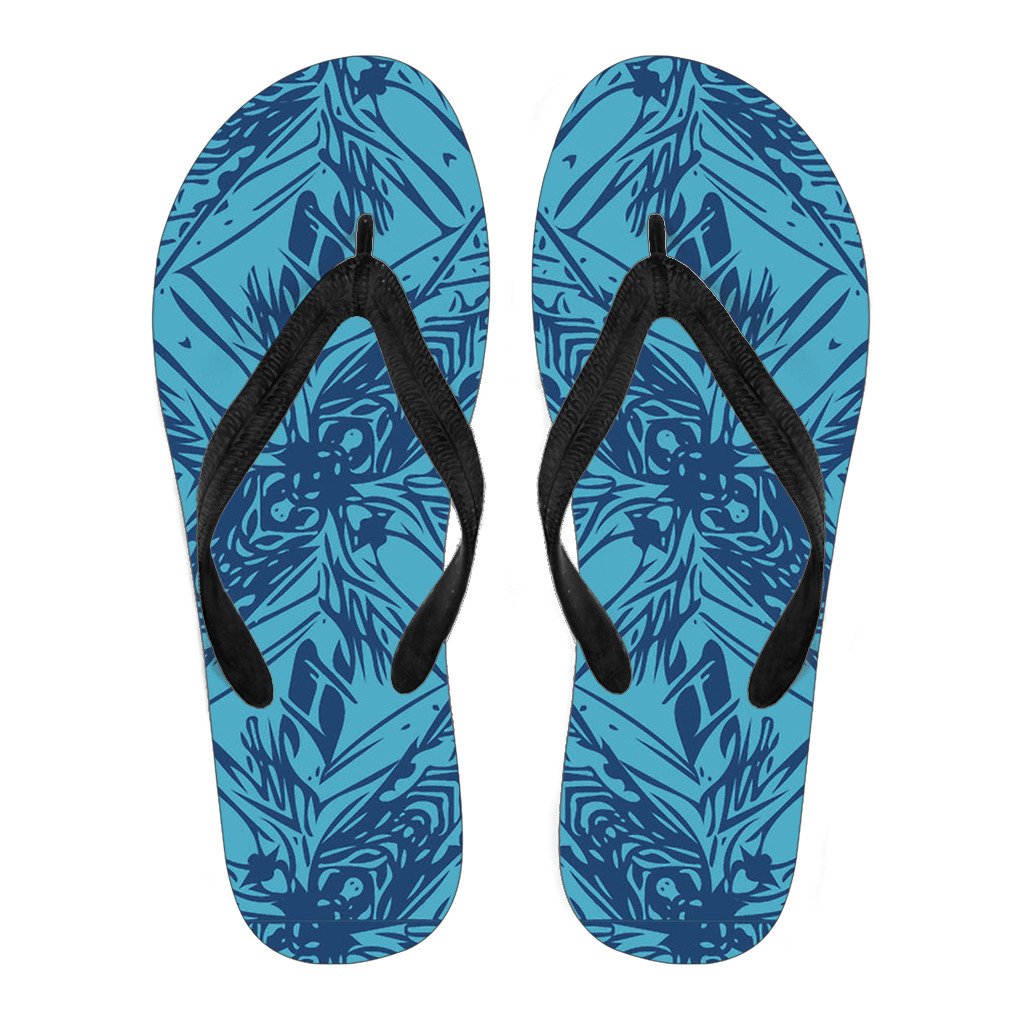 Polynesian 08 Flip Flops Men Black - Polynesian Pride