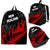 New Zealand Backpack - Melting Style Black - Red - Polynesian Pride