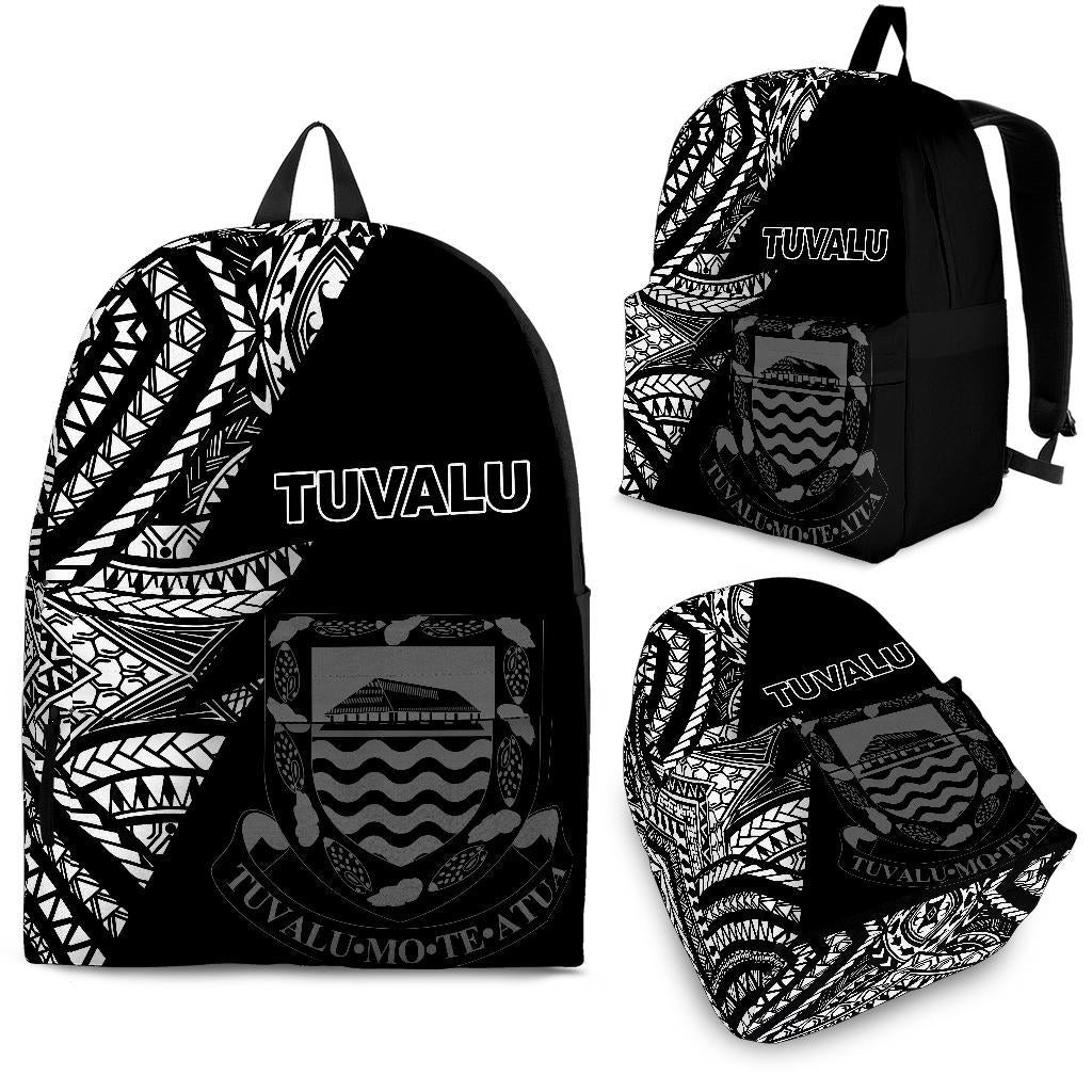 Tuvalu Backpack Flash Black Black - Polynesian Pride