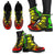 Nauru Leather Boots - Polynesian Tattoo Reggae - Polynesian Pride