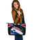 Slovenia Leather Tote Bag - Republika Slovenija - Polynesian Pride