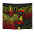 Tonga Tapestry - Turtle Hibiscus Pattern Reggae - Polynesian Pride