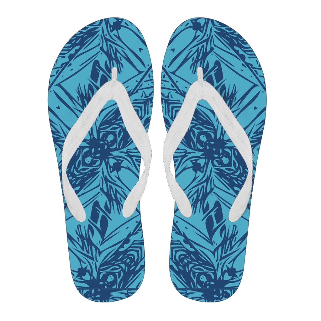 Polynesian 08 Flip Flops Men White - Polynesian Pride