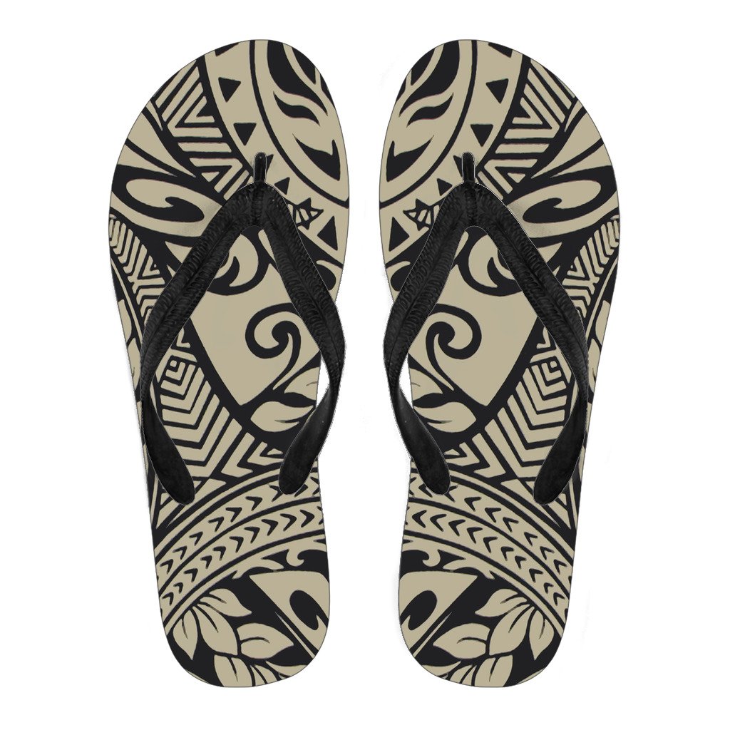 Polynesian 42 Flip Flops Women Black - Polynesian Pride