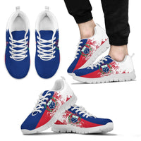 Samoa Sneakers - Samoa Coat Of Arms Special - A5 Unisex White - Polynesian Pride