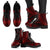 palau Leather Boots - Polynesian Red Chief Version - Polynesian Pride