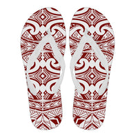 Polynesian 20 Flip Flops Men White - Polynesian Pride