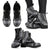 Norfolk Island Leather Boots - Polynesian Black Chief Version - Polynesian Pride