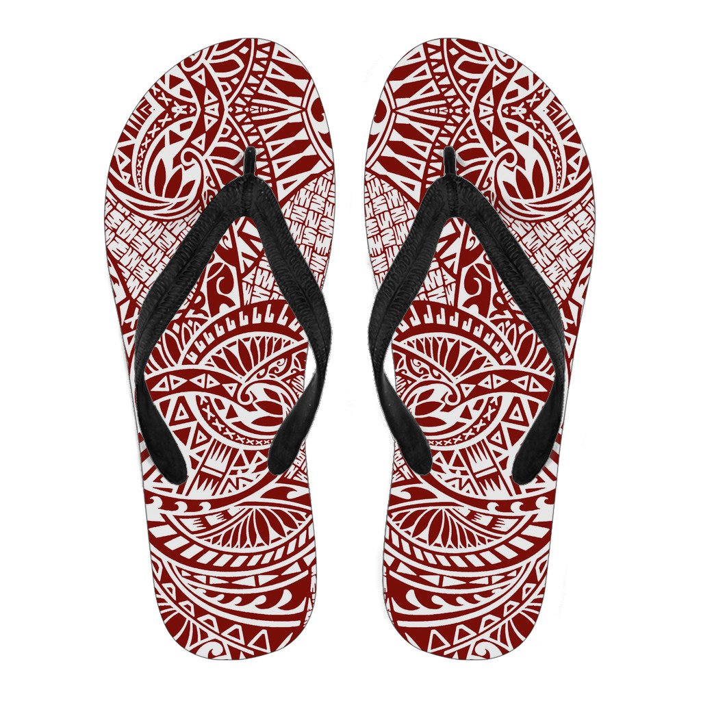 Polynesian 29 Flip Flops Men Black - Polynesian Pride